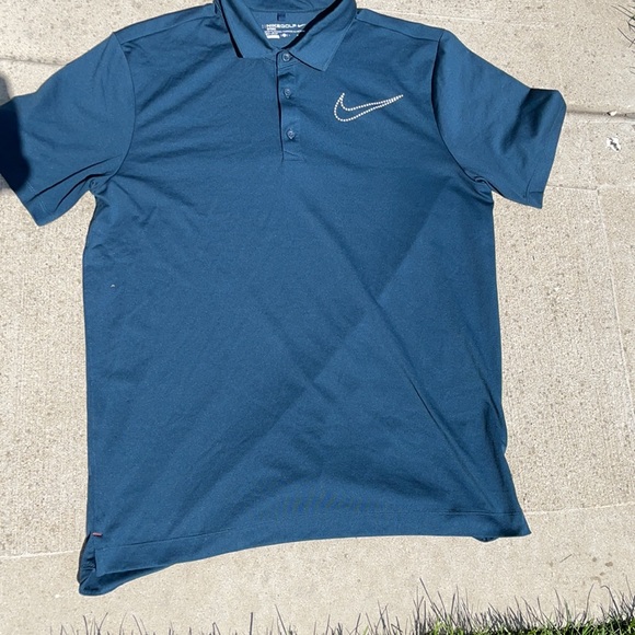 Nike Other - Nike Sport Golf Swing Polo Teal Blue